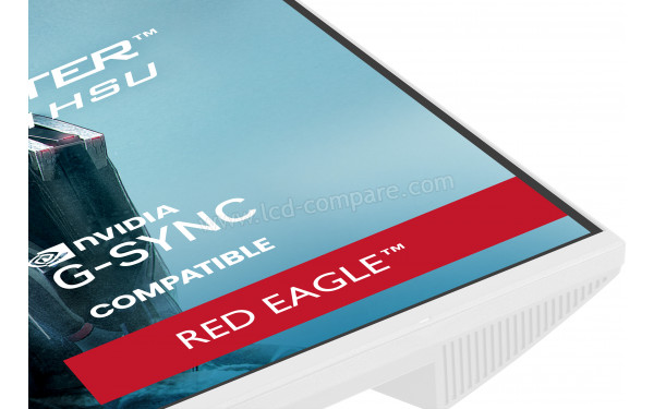 IIYAMA G-Master GB2471HSU-W1 - Zoom sur la partie basse