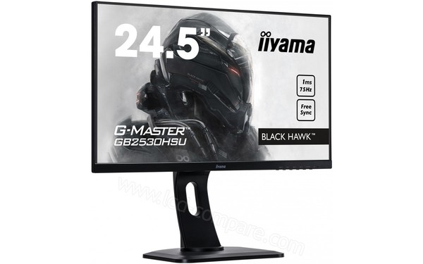 IIYAMA G-Master GB2530HSU-B1 - Vue 3/4 gauche