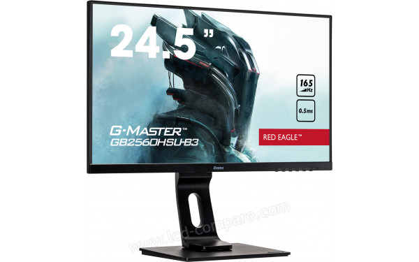 IIYAMA G-Master GB2560HSU-B3 - Vue 3/4 gauche
