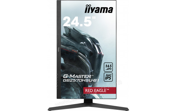 IIYAMA G-Master GB2570HSU-B1 - Vue de face en mode portrait