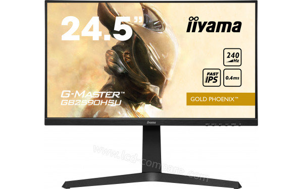 IIYAMA G-Master GB2590HSU-B1 - Vue de face
