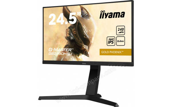 IIYAMA G-Master GB2590HSU-B1 - Vue 3/4 droite