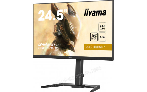 IIYAMA G-Master GB2590HSU-B5 - Vue 3/4 droite