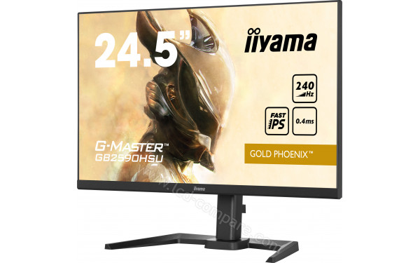 IIYAMA G-Master GB2590HSU-B5 - Vue 3/4 droite