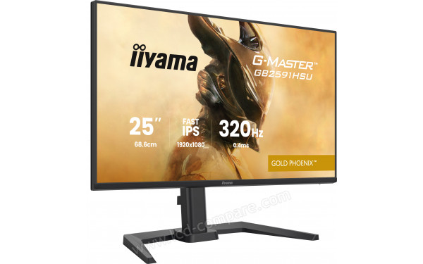 IIYAMA G-Master GB2591HSU-B1 - Vue 3/4 gauche