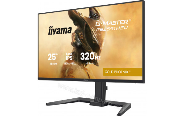 IIYAMA G-Master GB2591HSU-B1 - Vue 3/4 droite