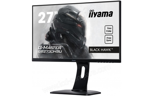 IIYAMA G-Master GB2730HSU-B1 - Vue 3/4 droite
