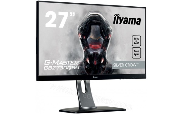 IIYAMA G-Master GB2730QSU-B1 - Vue 3/4 gauche