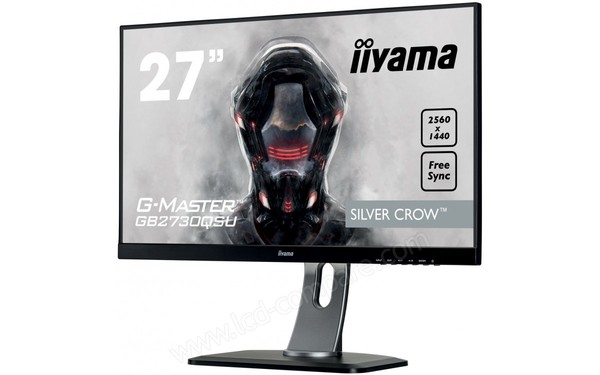 IIYAMA G-Master GB2730QSU-B1 - Vue 3/4 droite