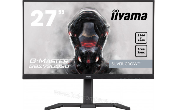 IIYAMA G-Master GB2730QSU-B5 - Vue de face