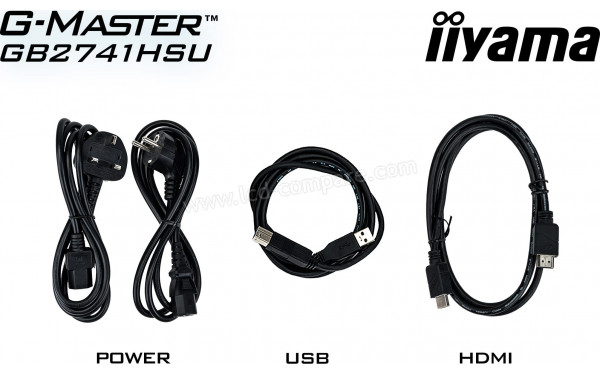 IIYAMA G-Master GB2741HSU-B1 - Accessoires