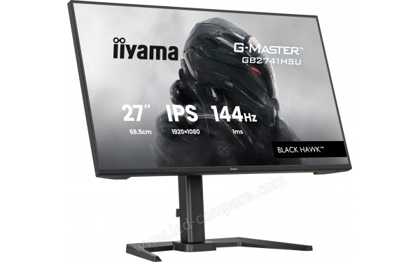 IIYAMA G-Master GB2741HSU-B1 - Vue 3/4 gauche
