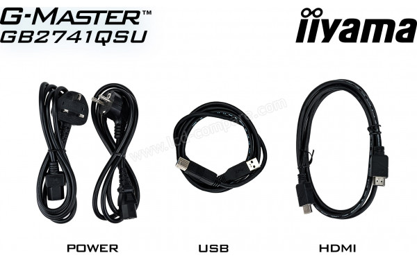 IIYAMA G-Master GB2741QSU-B1 - Accessoires