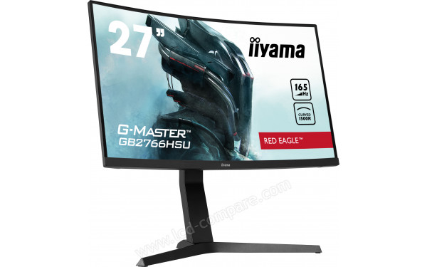 IIYAMA G-Master GB2766HSU-B1 - Vue 3/4 gauche