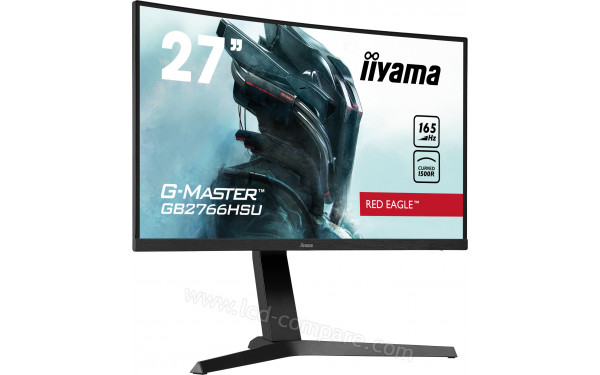 IIYAMA G-Master GB2766HSU-B1 - Vue 3/4 gauche