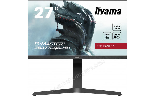 IIYAMA G-Master GB2770QSU-B1 - Vue de face