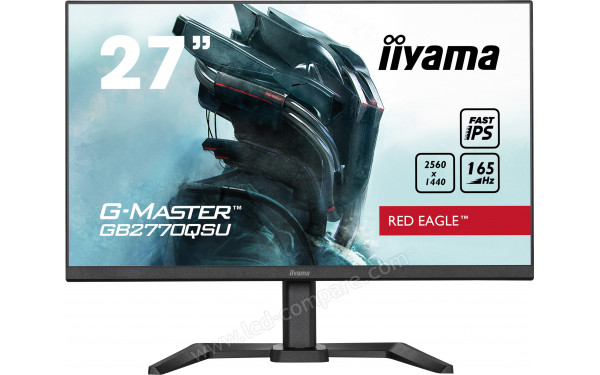 IIYAMA G-Master GB2770QSU-B5 - Vue de face