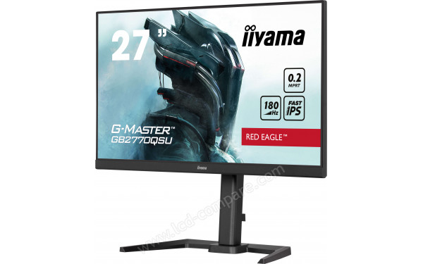 IIYAMA G-Master GB2770QSU-B6 - Vue 3/4 droite
