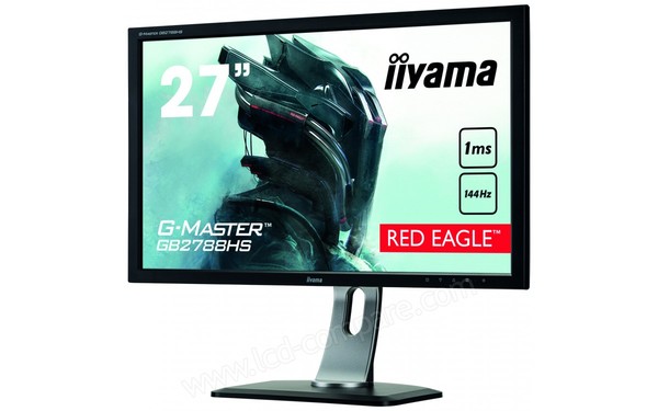 IIYAMA G-Master GB2788HS-B2 - Vue 3/4 droite