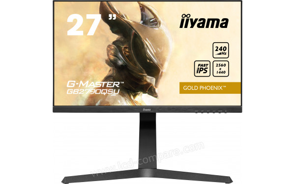 IIYAMA G-Master GB2790QSU-B1 - Vue de face
