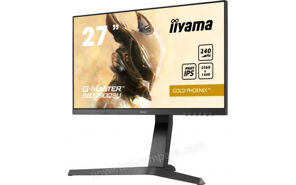 IIYAMA G-Master GB2790QSU-B1 - Vue 3/4 droite