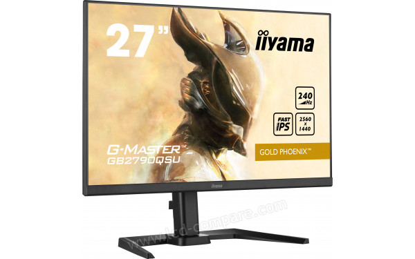 IIYAMA G-Master GB2790QSU-B5 - Vue 3/4 gauche