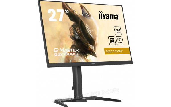 IIYAMA G-Master GB2790QSU-B5 - Vue 3/4 gauche