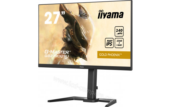 IIYAMA G-Master GB2790QSU-B5 - Vue 3/4 droite