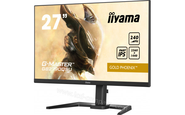 IIYAMA G-Master GB2790QSU-B5 - Vue 3/4 droite