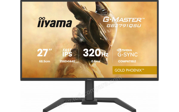 IIYAMA G-Master GB2791QSU-B1 - Vue de face