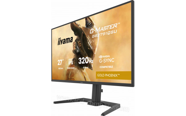 IIYAMA G-Master GB2791QSU-B1 - Vue 3/4 droite