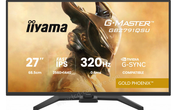 IIYAMA G-Master GB2791QSU-B1 - Vue de face