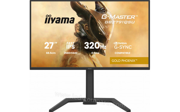 IIYAMA G-Master GB2791QSU-B1 - Vue de face
