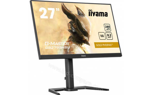 IIYAMA G-Master GB2795HSU-B1 - Vue 3/4 gauche