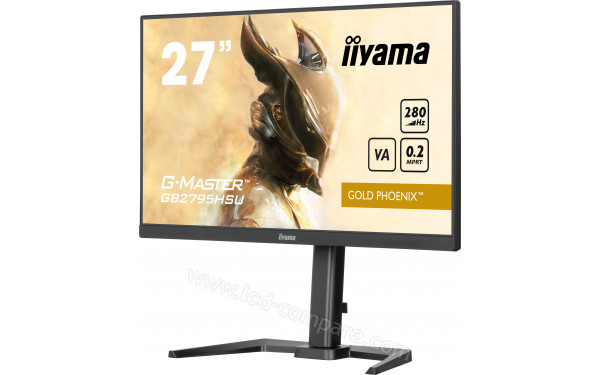 IIYAMA G-Master GB2795HSU-B1 - Vue 3/4 droite