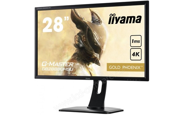 IIYAMA G-Master GB2888UHSU-B1 - Vue 3/4 droite