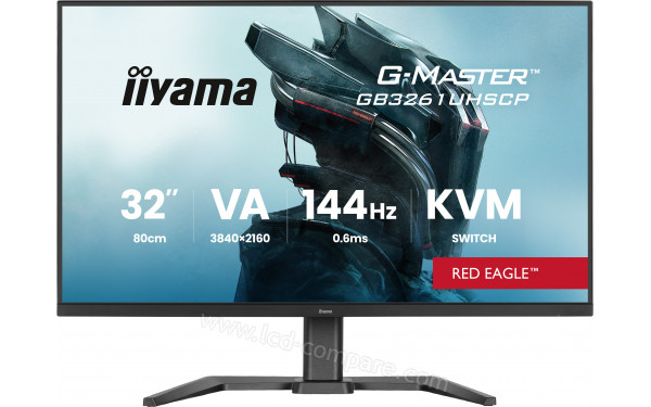 IIYAMA G-Master GB3261UHSCP-B1 - Vue de face