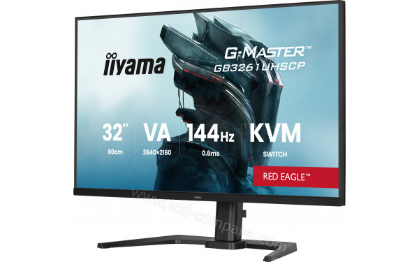 IIYAMA G-Master GB3261UHSCP-B1 - Vue 3/4 droite