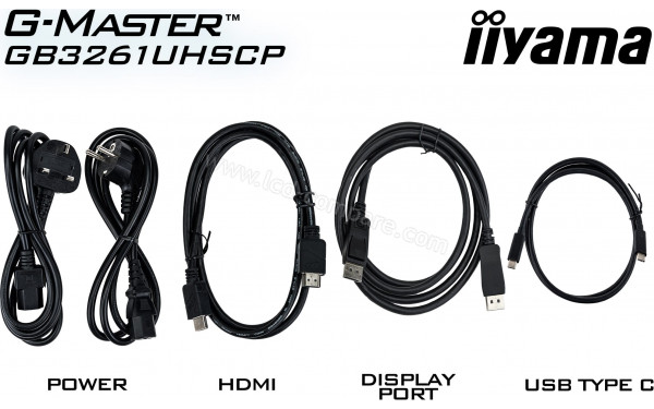 IIYAMA G-Master GB3261UHSCP-B1 - Accessoires