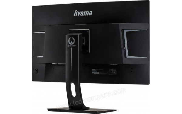 IIYAMA G-Master GB3266QSU-B1 - Vue 3/4 arri&egrave;re