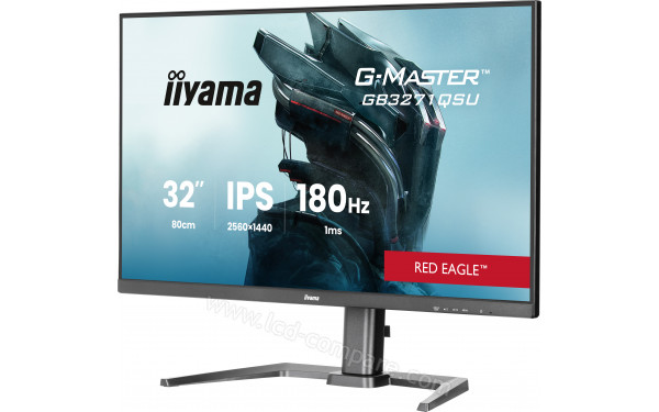 IIYAMA G-Master GB3271QSU-B2 - Vue 3/4 droite