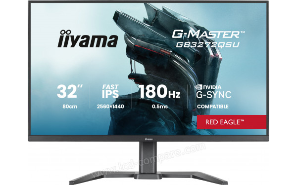 IIYAMA G-Master GB3272QSU-B1 - Vue de face