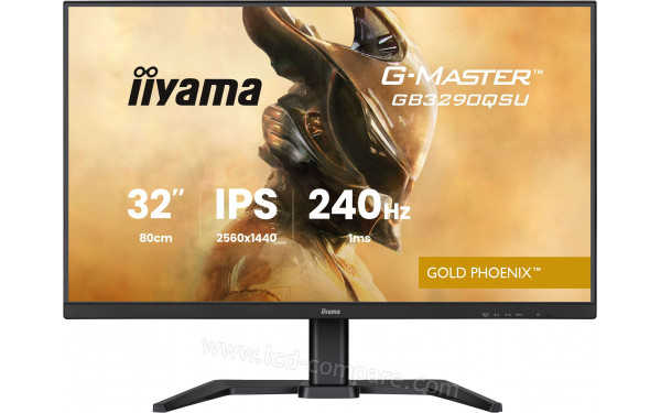 IIYAMA G-Master GB3290QSU-B1 - Vue de face