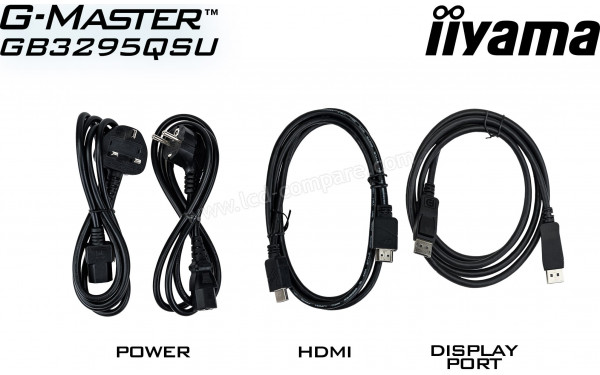 IIYAMA G-Master GB3295QSU-B1 - Accessoires