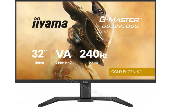 IIYAMA G-Master GB3295QSU-B1 - Vue de face