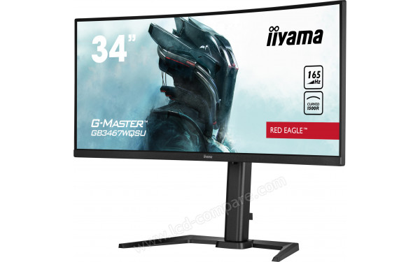 IIYAMA G-Master GB3467WQSU-B5 - Vue 3/4 droite