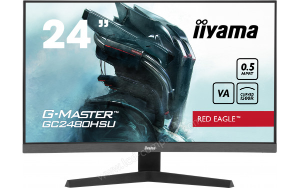 IIYAMA G-Master GC2480HSU-B1 - Vue de face