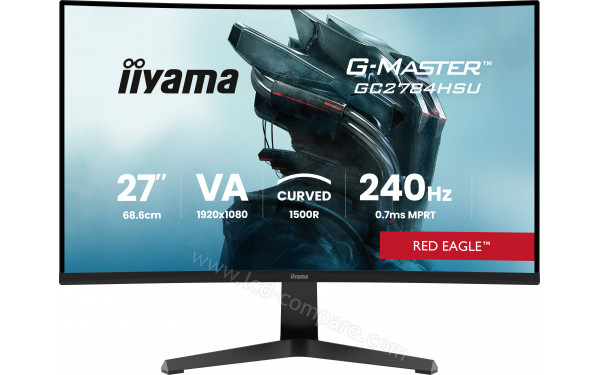 IIYAMA G-Master GC2784HSU-B1 - Vue de face