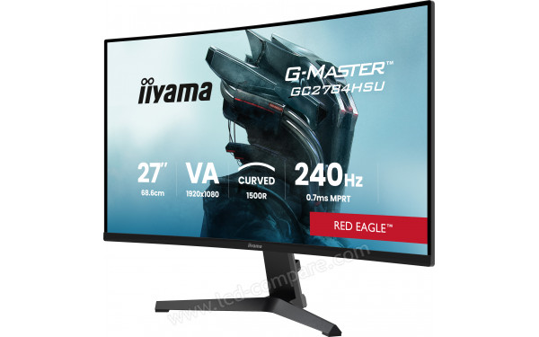 IIYAMA G-Master GC2784HSU-B1 - Vue 3/4 droite