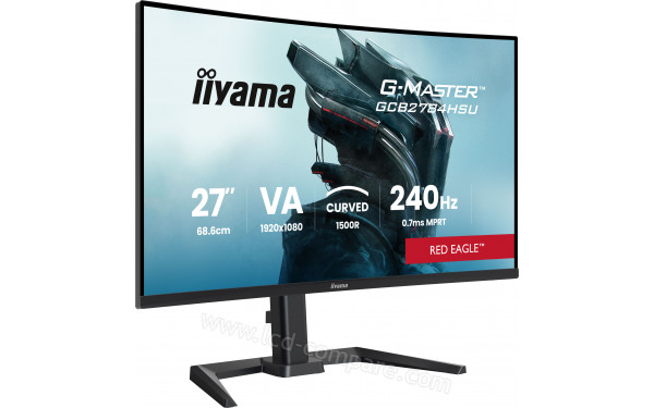 IIYAMA G-Master GCB2784HSU-B1 - Vue 3/4 gauche